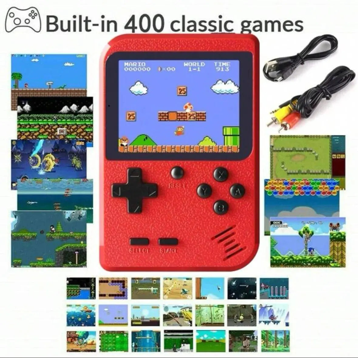 Retro Classic 400 games gaming device
